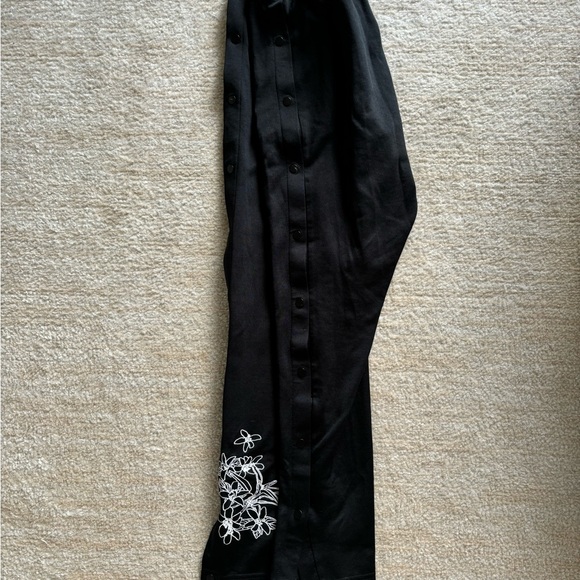 Adidas Button Up Soccer Sweats (adidas floral) - Picture 4 of 4